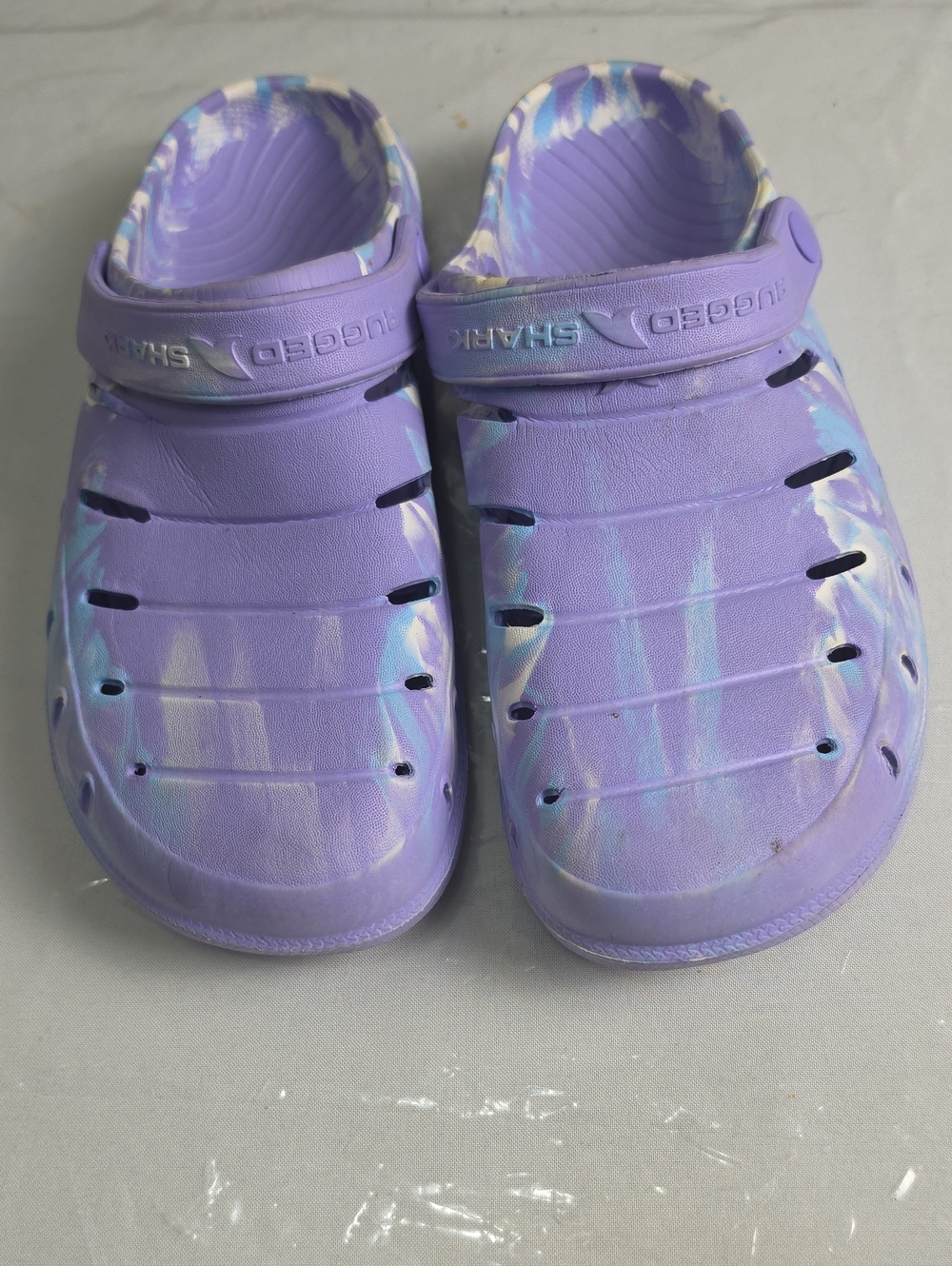Women  Lavender Tie-Dye Slip-On Clog - Unbranded